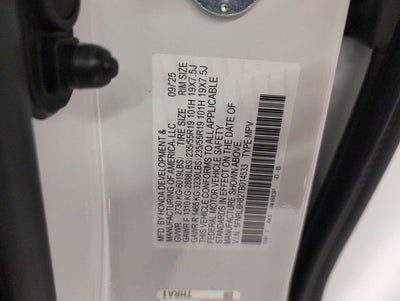 2026 Honda Odyssey Touring