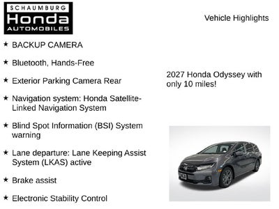 2027 Honda Odyssey Touring