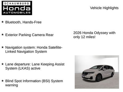 2026 Honda Odyssey Touring