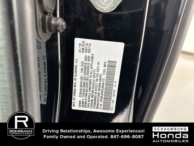 2020 Honda Odyssey Touring