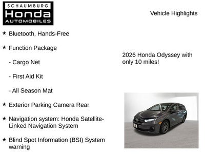 2026 Honda Odyssey Touring