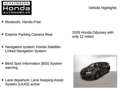2026 Honda Odyssey Touring