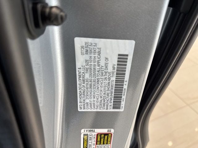 2026 Honda Odyssey Touring