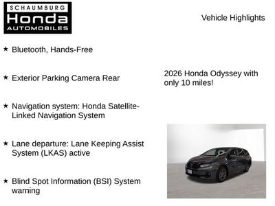 2026 Honda Odyssey Touring