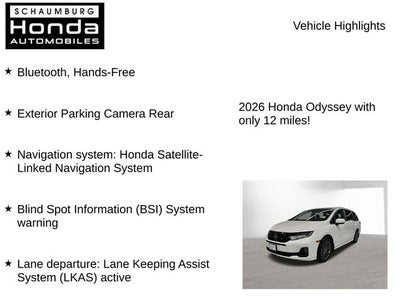 2026 Honda Odyssey Touring