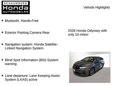 2026 Honda Odyssey Touring
