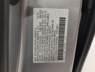 2026 Honda Odyssey Elite