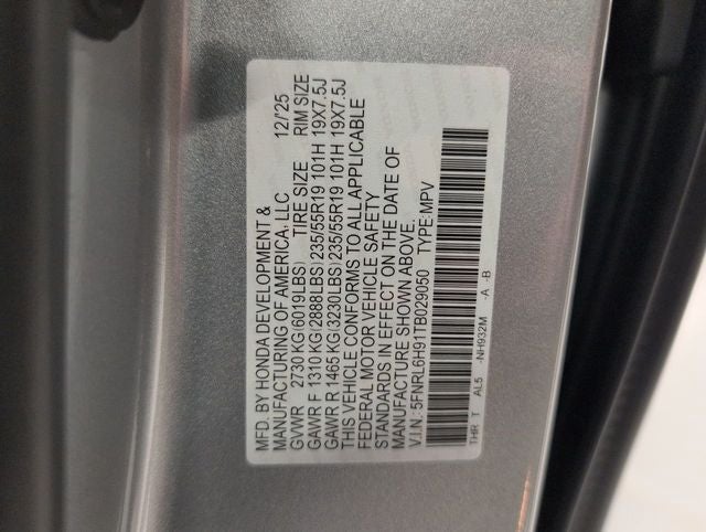 2026 Honda Odyssey Elite