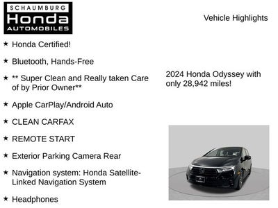 2024 Honda Odyssey Elite