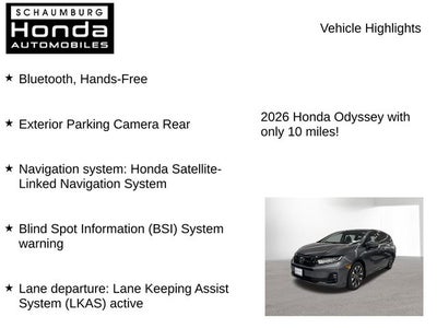 2026 Honda Odyssey Elite