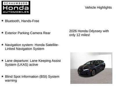2026 Honda Odyssey Elite