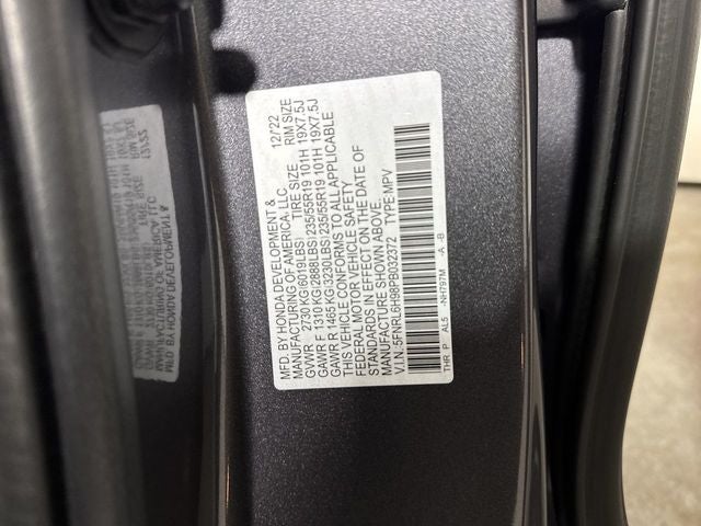 2023 Honda Odyssey Elite