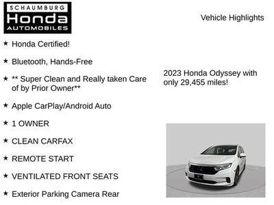 2023 Honda Odyssey Elite