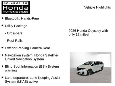 2026 Honda Odyssey Elite