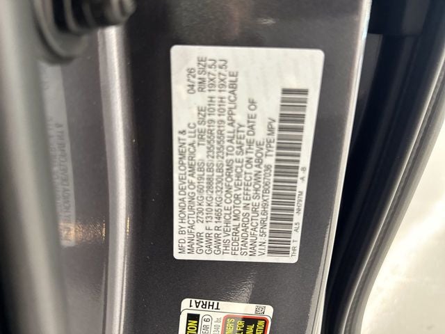 2026 Honda Odyssey Elite