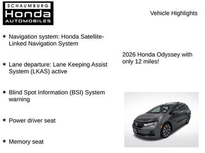 2026 Honda Odyssey Elite