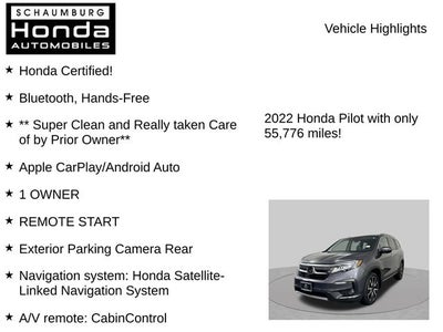 2022 Honda Pilot Elite