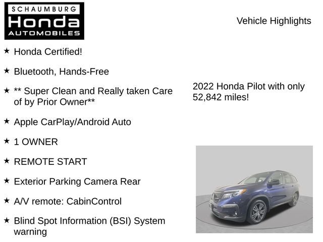 2022 Honda Pilot Sport