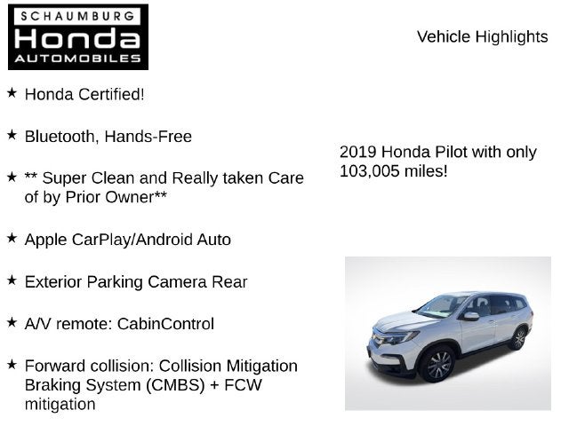 2019 Honda Pilot EX-L