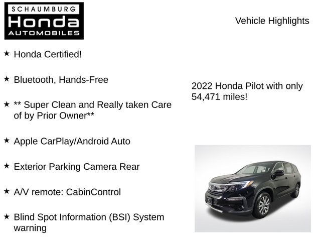 2022 Honda Pilot EX-L