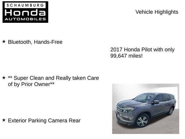 2017 Honda Pilot EX-L