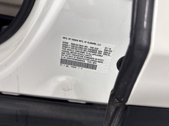 2019 Honda Pilot Touring 8 Passenger