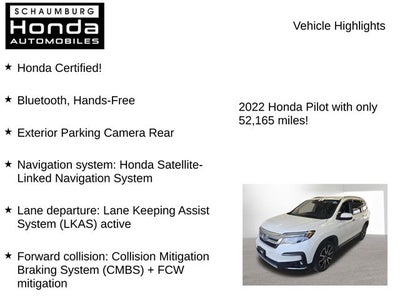 2022 Honda Pilot Touring 8 Passenger