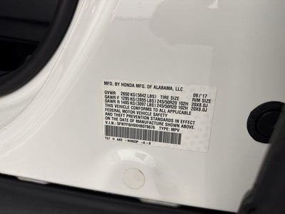 2017 Honda Pilot Touring