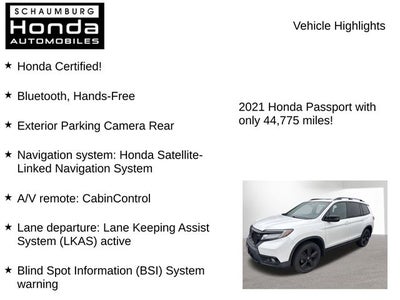 2021 Honda Passport Elite