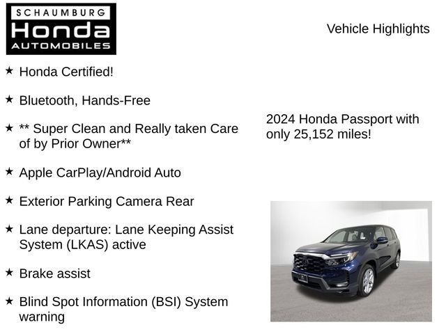 2024 Honda Passport EX-L