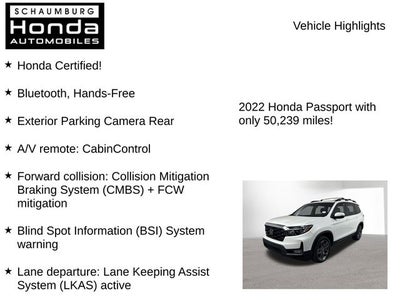 2022 Honda Passport EX-L