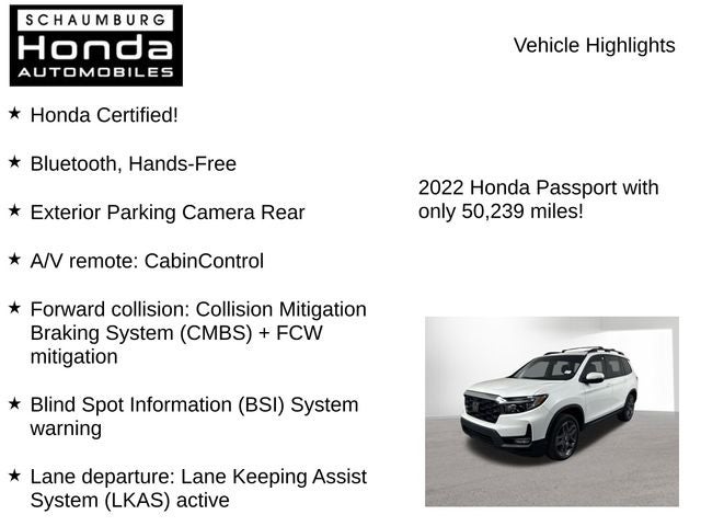 2022 Honda Passport EX-L