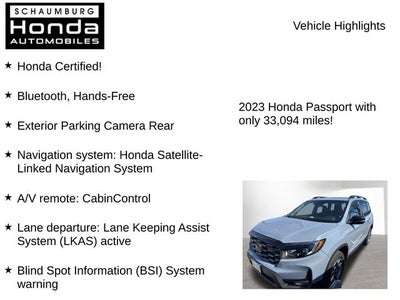 2023 Honda Passport TrailSport