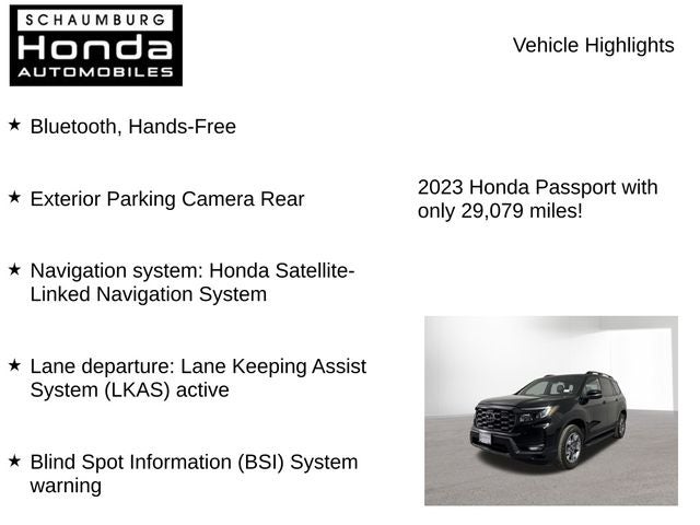 2023 Honda Passport TrailSport
