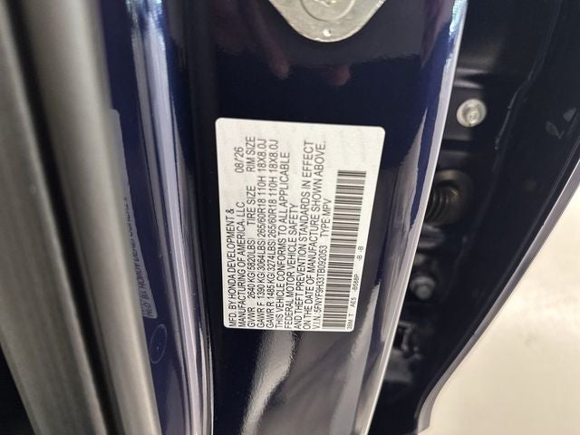 2026 Honda Passport RTL