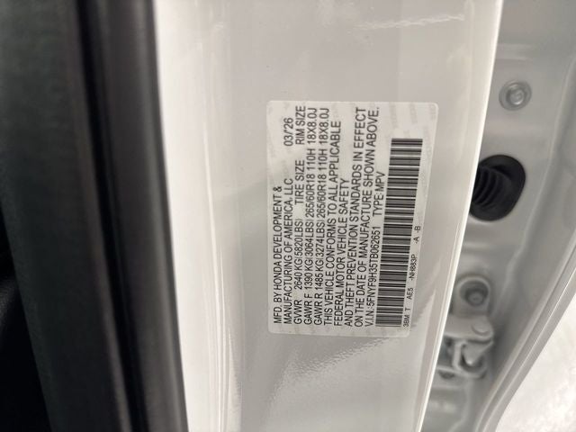 2026 Honda Passport RTL