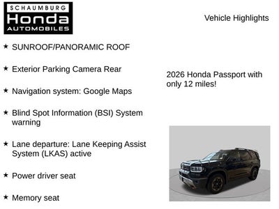 2026 Honda Passport TrailSport Elite