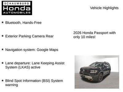 2026 Honda Passport TrailSport Elite