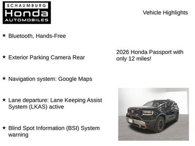 2026 Honda Passport TrailSport Elite
