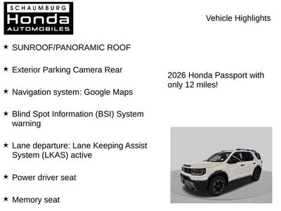 2026 Honda Passport TrailSport Elite