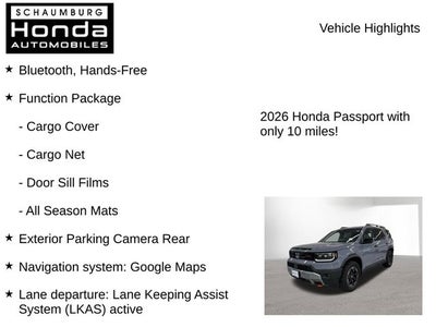 2026 Honda Passport TrailSport Elite