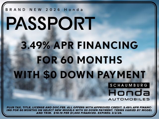 2026 Honda Passport TrailSport Elite