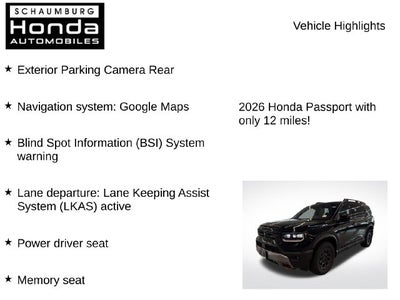 2026 Honda Passport TrailSport Elite Blackout
