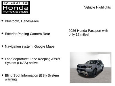 2026 Honda Passport TrailSport Elite