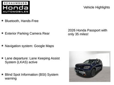 2026 Honda Passport TrailSport Elite Blackout