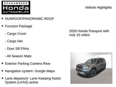 2026 Honda Passport TrailSport Elite