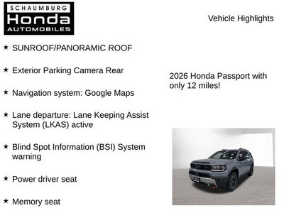 2026 Honda Passport TrailSport Elite
