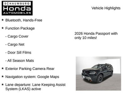 2026 Honda Passport TrailSport Elite