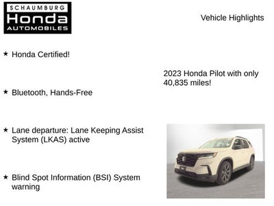 2023 Honda Pilot Sport