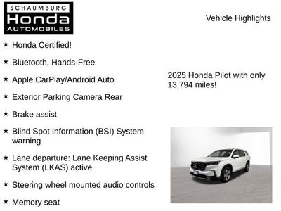 2025 Honda Pilot EX-L